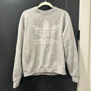 Adidas grey hoodie